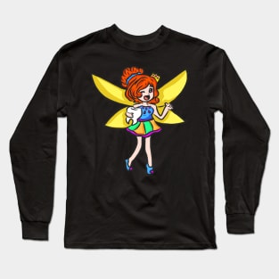 Mardi Gras Tooth Fairy Costume Original Gift Long Sleeve T-Shirt